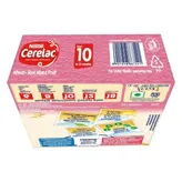 Nestle Cerelac Baby Cereal with Milk Wheat Rice Mixed Fruit (From 10 to 12 Months) Powder, 300 gm Refill Pack, Pack of 1