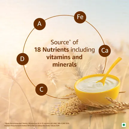 Ceralac Probiotics Nestle Cerelac Wheat With Milk 14.1 Oz 