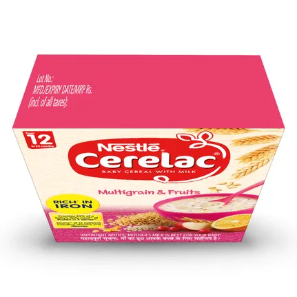 Nestle Nestum 5 Infant Cereal Mix 300gm. Full Case Pack 12 / 300gm