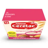 Nestle Cerelac Baby Cereal with Milk Wheat Multigrain &amp; Fruits (From 12 to 24 Months) Powder, 300 gm Refill Pack, Pack of 1