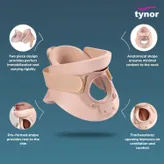 Tynor Cervical Orthosis Medium, 1 Count, Pack of 1