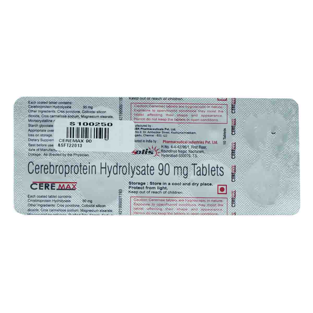 Ceremax 90 mg Tablet 10's, Pack of 10 TABLETS Ceremax 90 mg Tablet 10's, Pack of 10 TABLETS