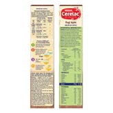 Nestle Cerelac Baby Cereal with Milk Ragi Apple Powder, 300 gm Refill Pack, Pack of 1