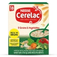 Nestle Cerelac Baby Cereal with Milk Wheat 5 Grains & Vegetables (18 to 24 Months) Powder, 300 gm
