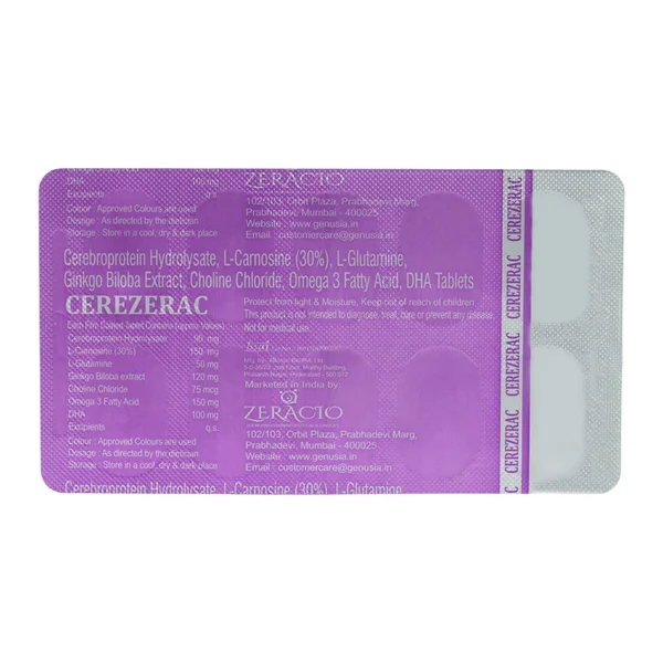 Cerezerac Tablet 10's
