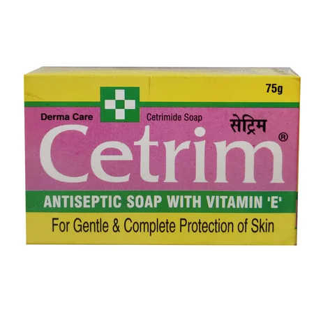 Cetrim Soap 75 gm | Cetramide Soap With Vitamin E | Antiseptic Soap
