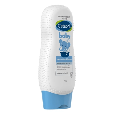 Cetaphil Baby Gentle Wash &amp; Shampoo, 230 ml, Pack of 1