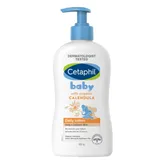 Cetaphil Baby Daily Lotion with Organic Calendula, 400 ml, Pack of 1