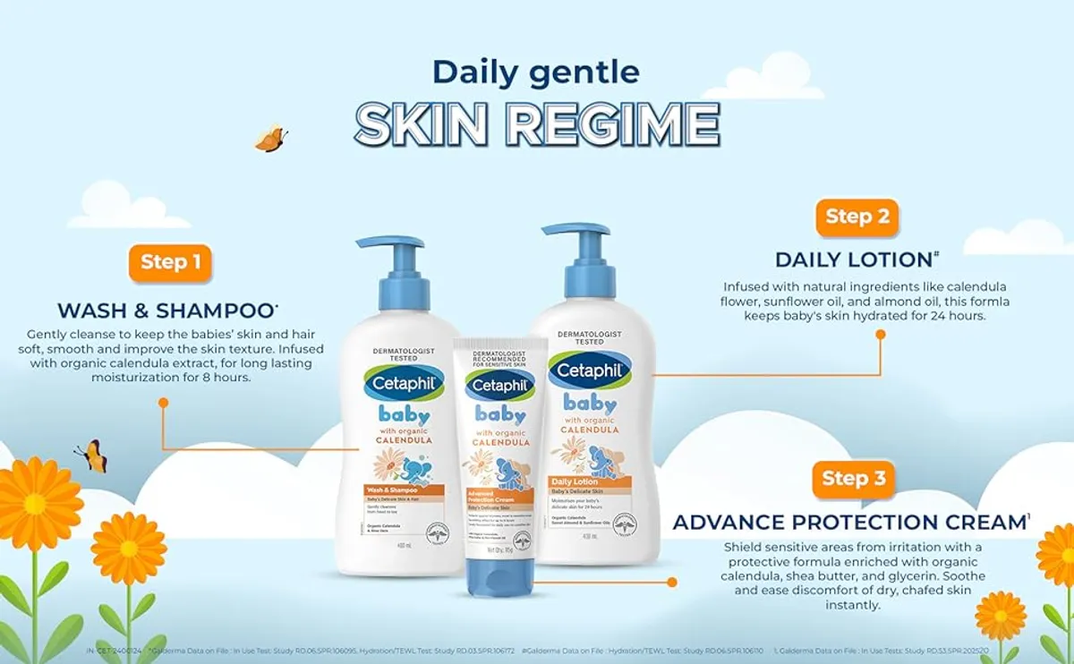 Buy Cetaphil Baby Daily Lotion with Organic Calendula, 400 ml 19