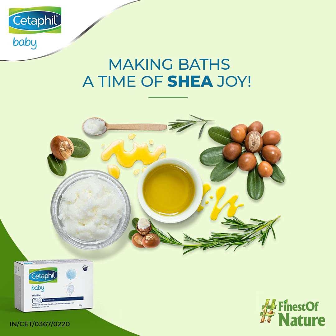 Cetaphil Baby Mild Bar, 75 gm, Pack of 1 Cetaphil Baby Mild Bar, 75 gm, Pack of 1