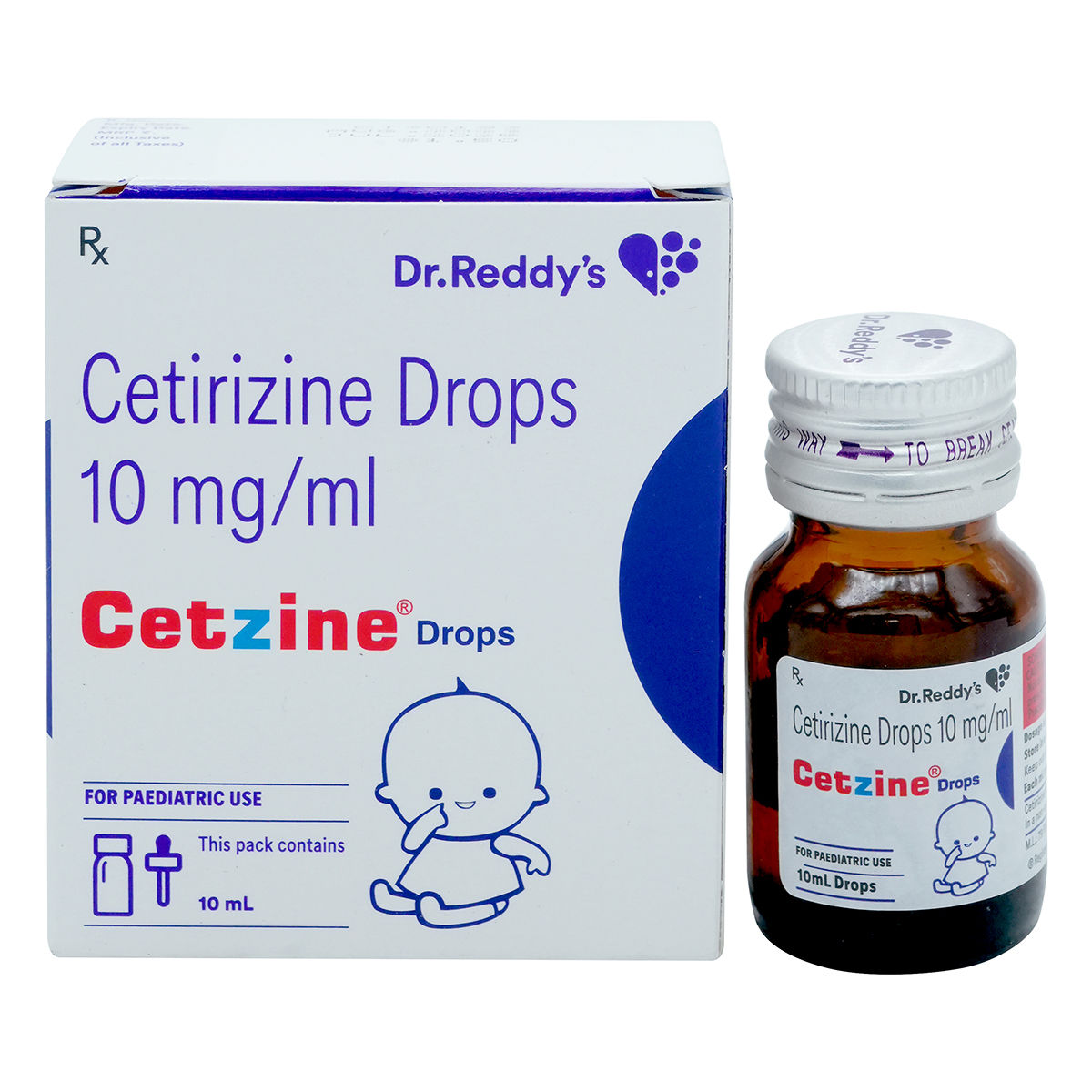 Buy Cetzine 10Mg Paed Drops 10 ml Online