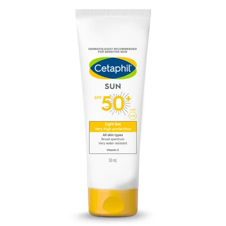 Cetaphil Sun SPF 50+ Very High Protection Light Gel, 50 ml
