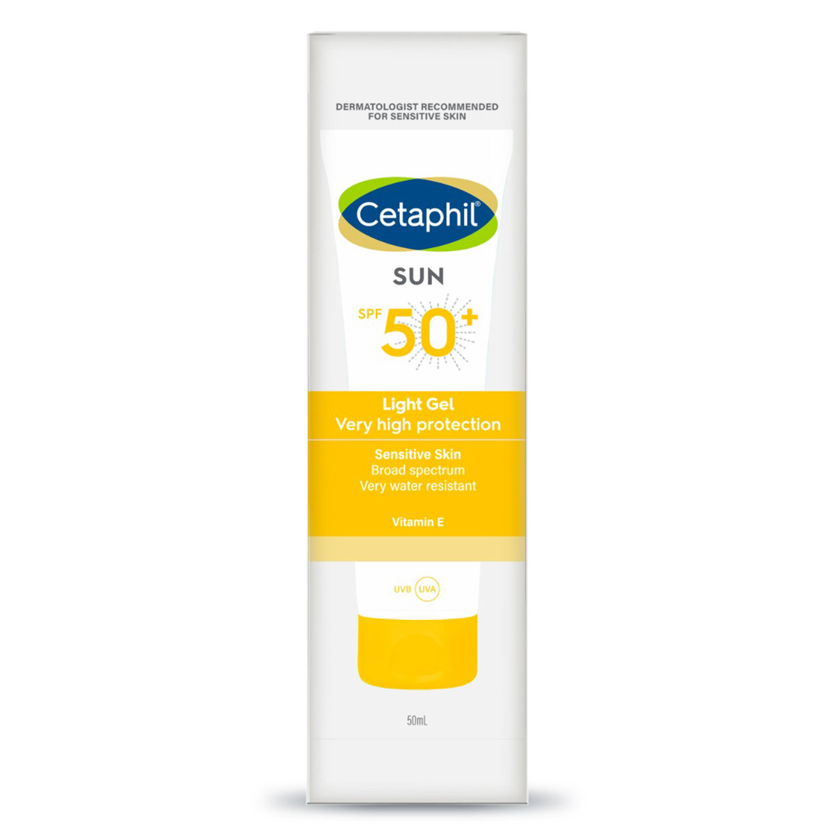 Cetaphil Sun SPF 50+ Very High Protection Light Gel, 50 ml, Pack of 1 Cetaphil Sun SPF 50+ Very High Protection Light Gel, 50 ml, Pack of 1