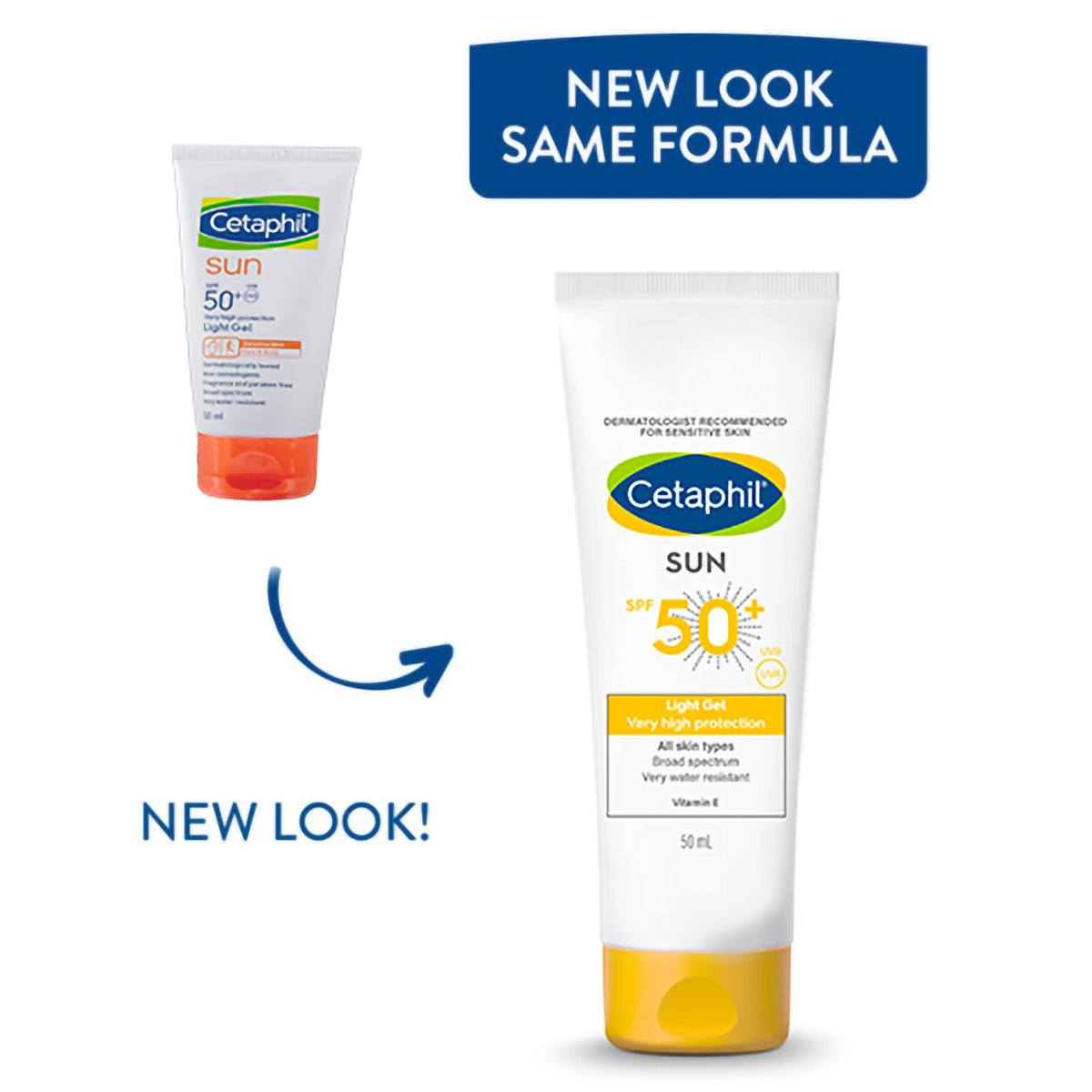 Cetaphil Sun SPF 50+ Very High Protection Light Gel, 50 ml, Pack of 1 Cetaphil Sun SPF 50+ Very High Protection Light Gel, 50 ml, Pack of 1