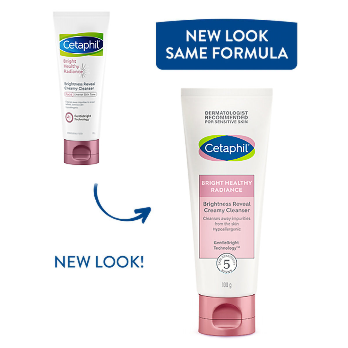 Cetaphil Brightness Reveal Creamy Cleanser 100 gm | Gentle Bright Technology | Cleanses Impurities | Deliver Radiant & Luminous Skin, Pack of 1 Cetaphil Brightness Reveal Creamy Cleanser 100 gm | Gentle Bright Technology | Cleanses Impurities | Deliver Radiant & Luminous Skin, Pack of 1