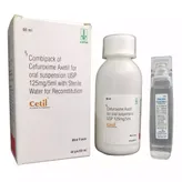 Cetil 125 Oral Suspension 10.8 gm/60 ml, Pack of 1 SUSPENSION