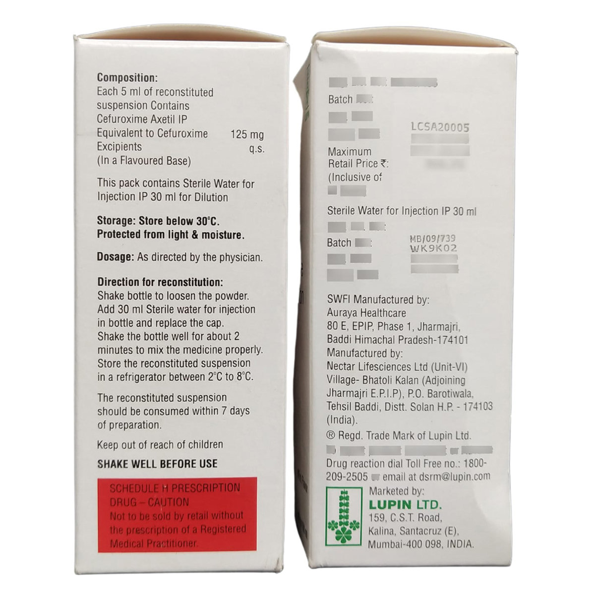Cetil 125 Oral Suspension 10.8 gm/60 ml, Pack of 1 SUSPENSION Cetil 125 Oral Suspension 10.8 gm/60 ml, Pack of 1 SUSPENSION