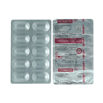 Cetamciti Tablet 10's, Pack of 10 TabletS