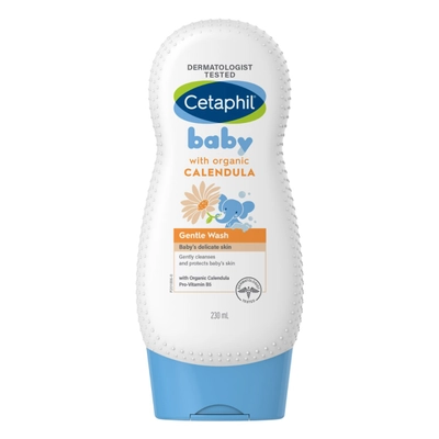 Cetaphil Baby Gentle Wash with Organic Calendula, 230 ml, Pack of 1