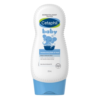 Cetaphil Baby Moisturising Bath &amp; Wash, 230 ml, Pack of 1