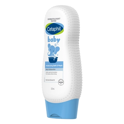 Cetaphil Baby Moisturising Bath &amp; Wash, 230 ml, Pack of 1