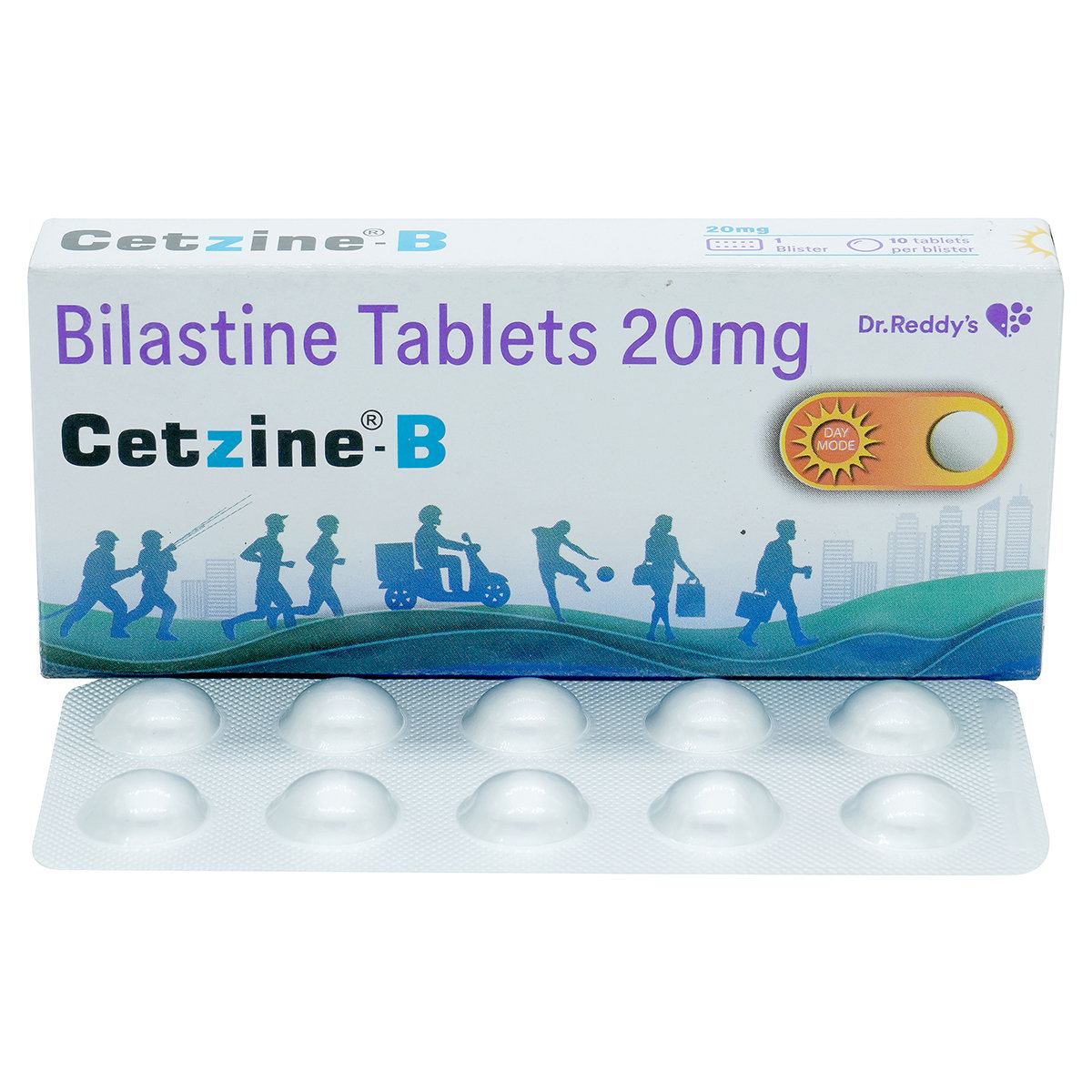 Cetzine-B 20 Tablet 10's, Pack of 10 TabletS Cetzine-B 20 Tablet 10's, Pack of 10 TabletS