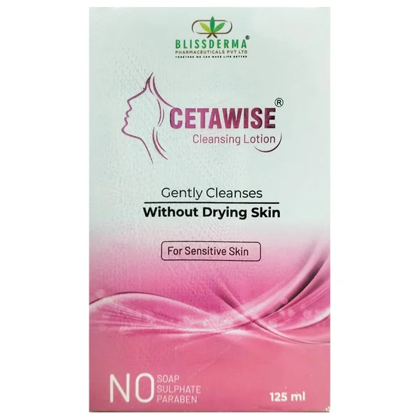 Cetawise Cleasing Gently Cleanses Lotion, 125 ml