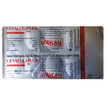 Cevalia Plus Tablet 10's