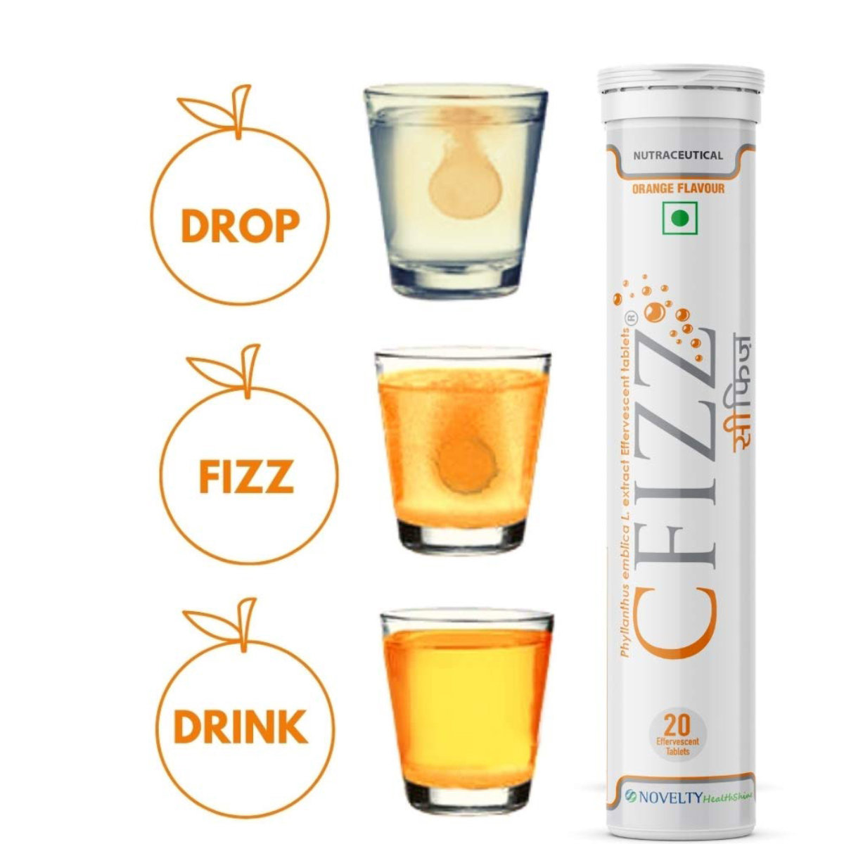 Cfizz Tablet 20, Pack of 1 TABLET Cfizz Tablet 20, Pack of 1 TABLET