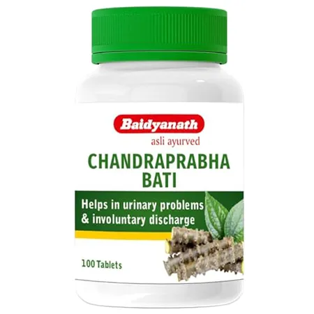 Shree Baidyanath Chandraprabha Bati, 100 Tablets