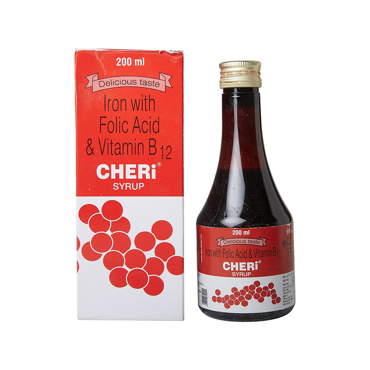 Cheri Syrup 200 ml, Pack of 1 SYRUP Cheri Syrup 200 ml, Pack of 1 SYRUP