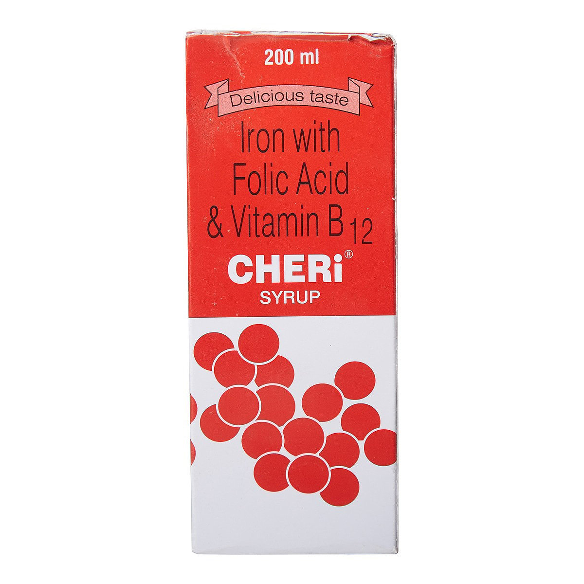 Cheri Syrup 200 ml, Pack of 1 SYRUP Cheri Syrup 200 ml, Pack of 1 SYRUP