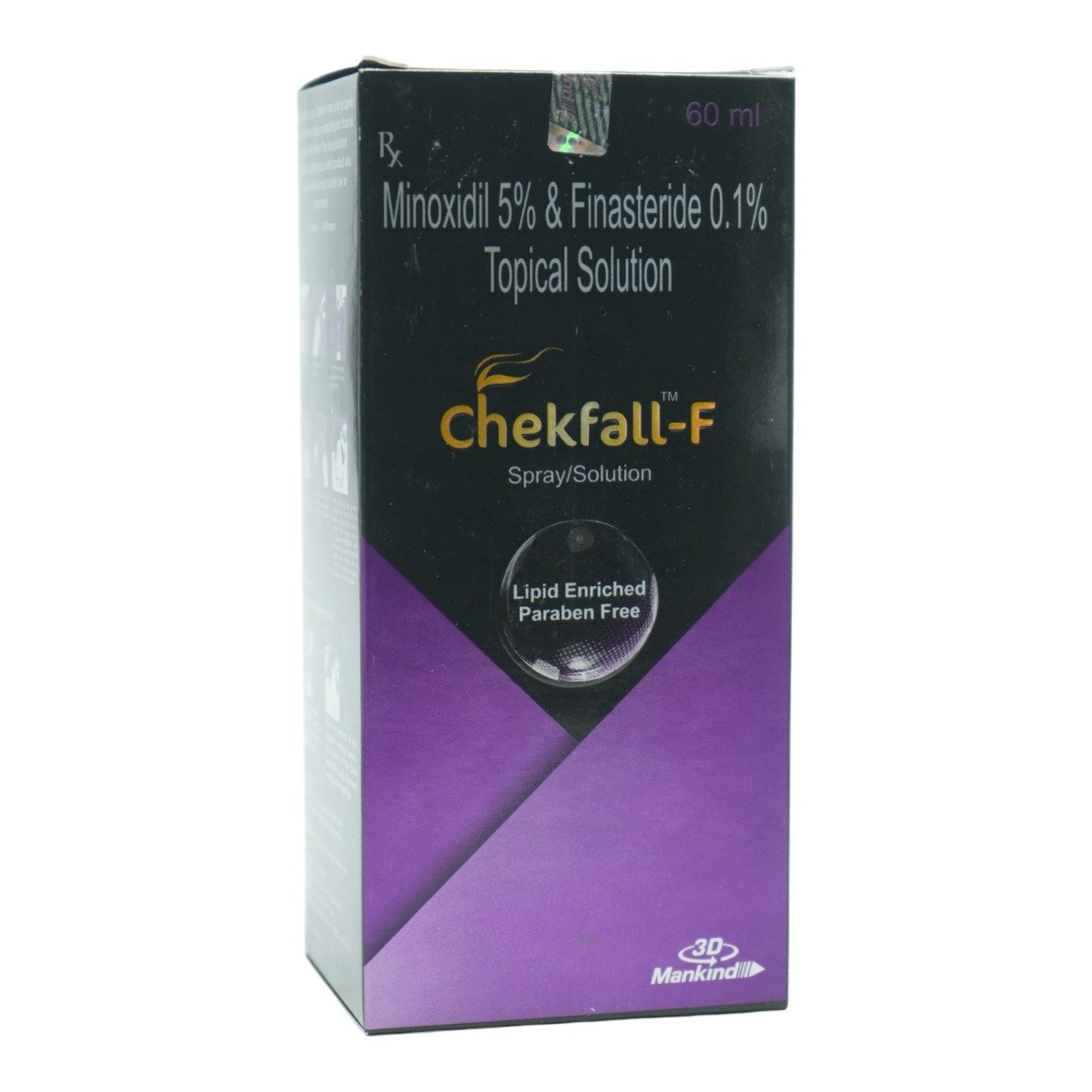 Chekfall-F Topical Solution 60 ml, Pack of 1 SOLUTION Chekfall-F Topical Solution 60 ml, Pack of 1 SOLUTION