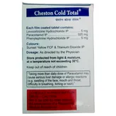Cheston Cold Total Tablet 10's, Pack of 10 TABLETS