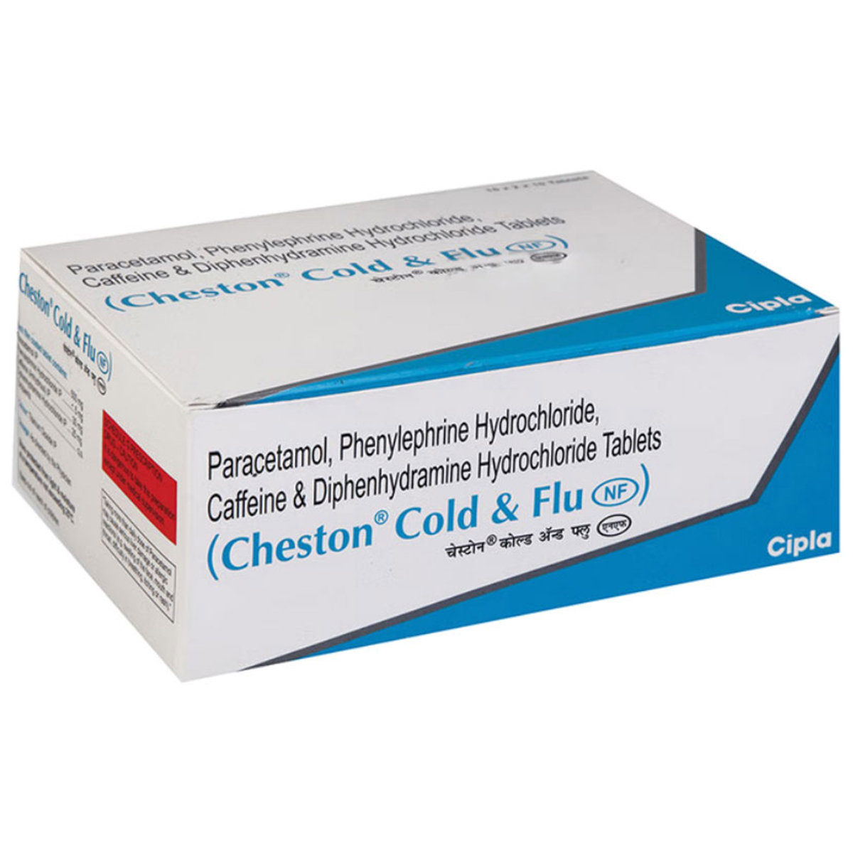 Cheston Cold & Flu NF Tablet 10's Cheston Cold & Flu NF Tablet 10's