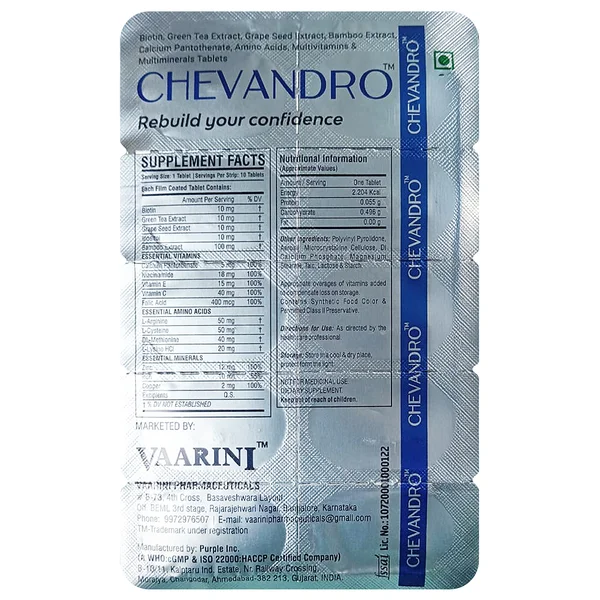 Chevandro Tablet 10's