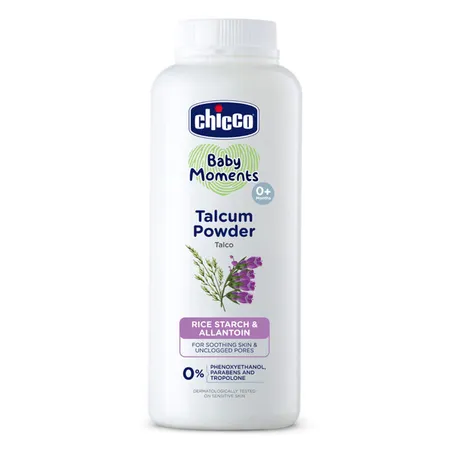 Chicco Baby Moments Talcum Powder, 150 gm