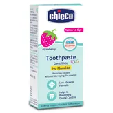 Chicco Strawberry Flavour Toothpaste for 12 Months to 6 Year Kids, 50 gm, Pack of 1