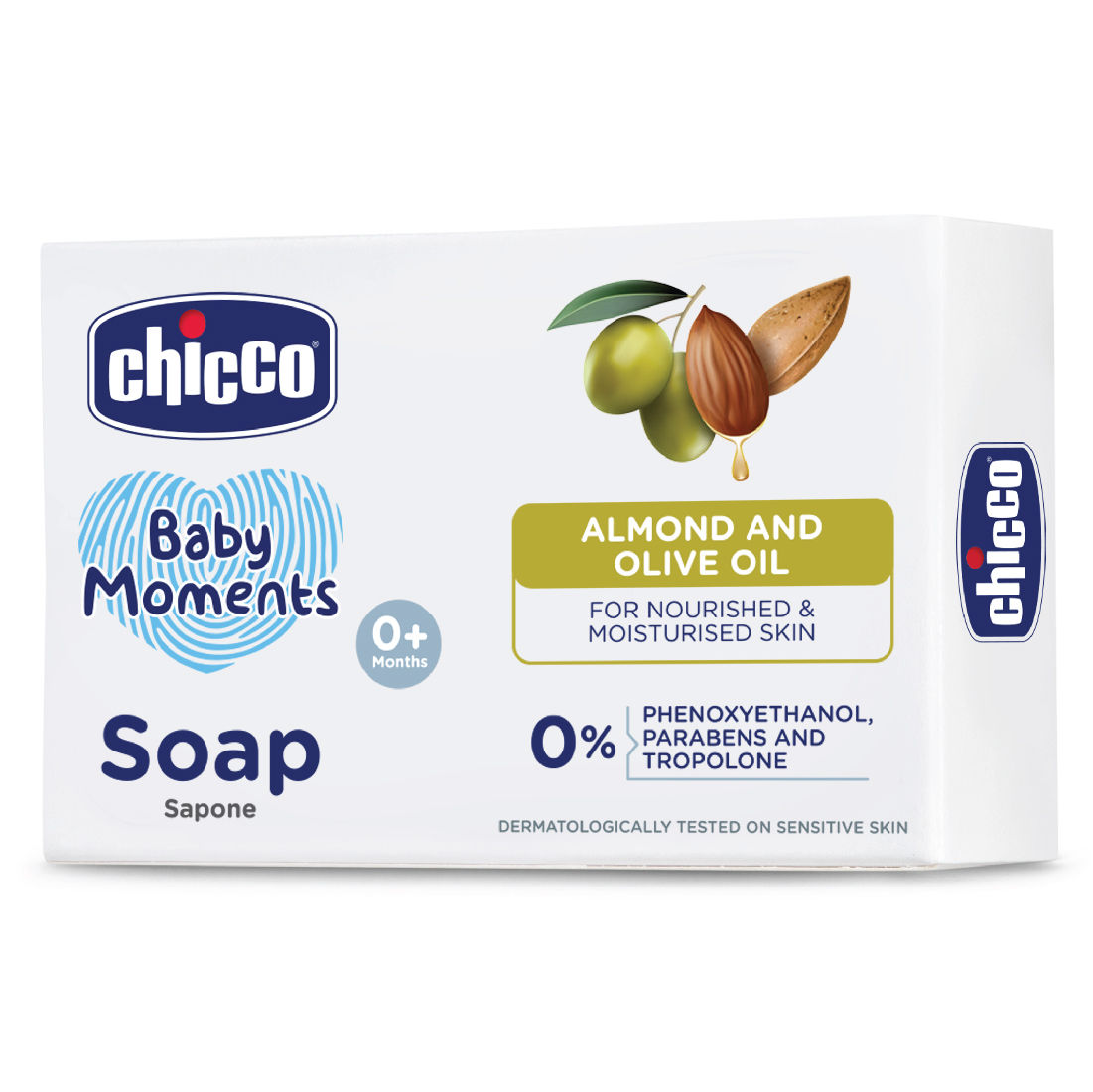 Buy Chicco Baby Moments Soap, 75 gm Online