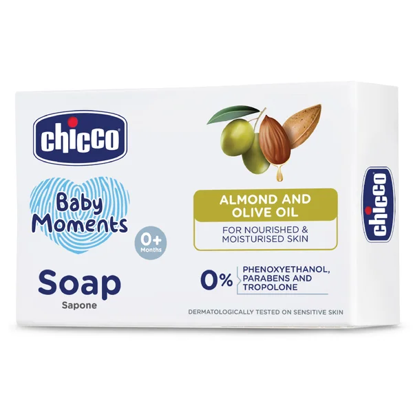 Chicco Baby Moments Soap, 75 gm, Pack of 1