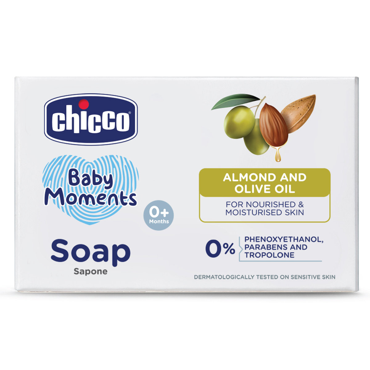 Chicco Baby Moments Soap, 75 gm, Pack of 1 Chicco Baby Moments Soap, 75 gm, Pack of 1