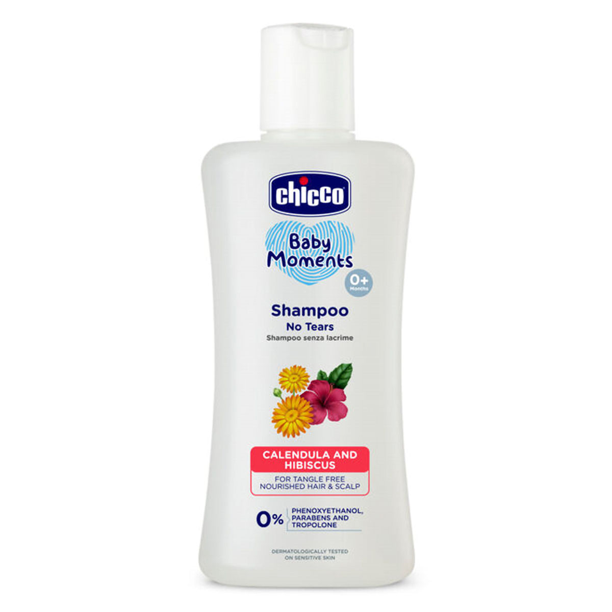 Chicco Baby Moments No Tears Shampoo, 200 ml, Pack of 1 