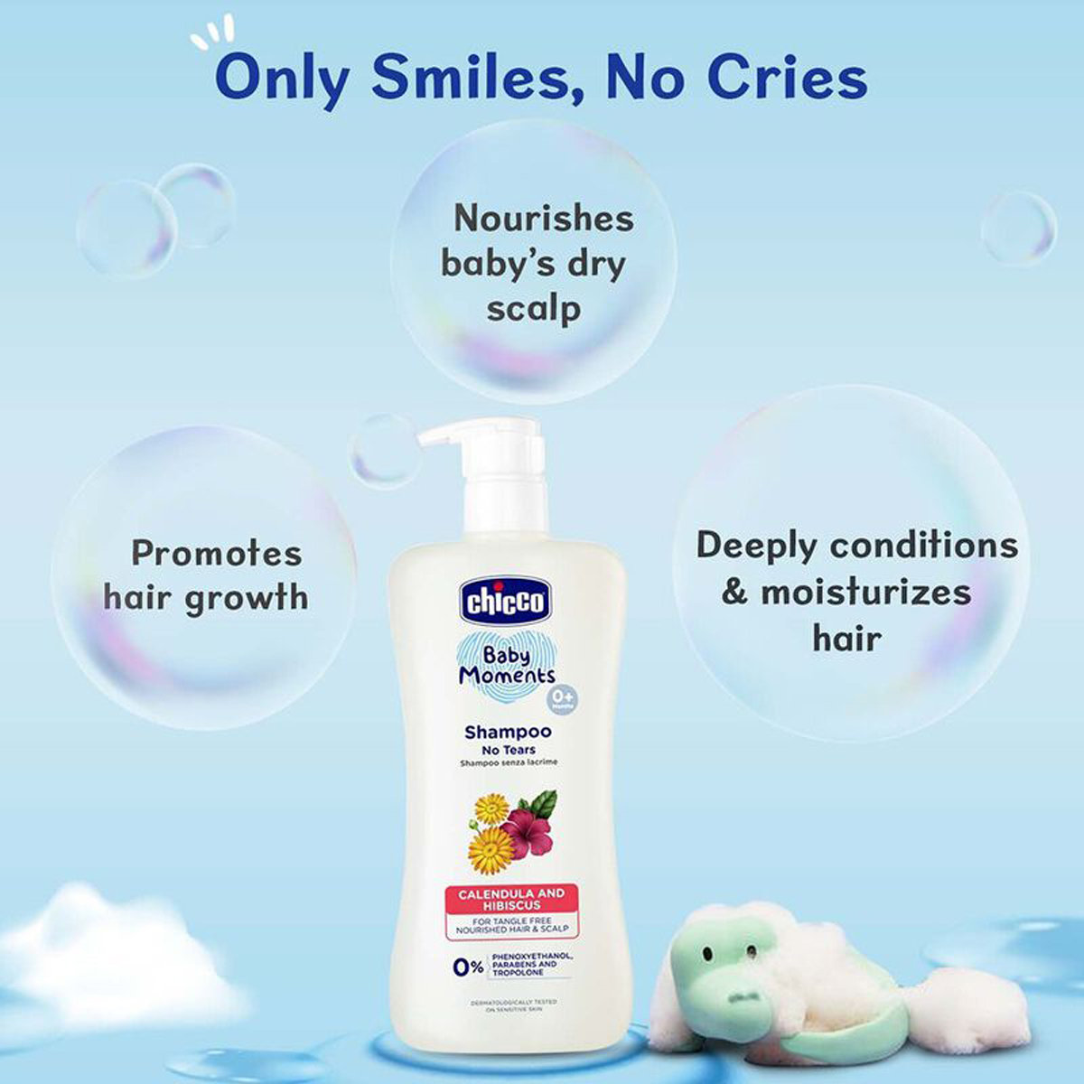 Chicco Baby Moments No Tears Shampoo, 200 ml, Pack of 1 Chicco Baby Moments No Tears Shampoo, 200 ml, Pack of 1