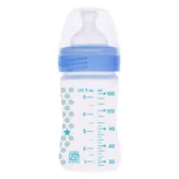 Chicco Well-Being Blue Feeding Bottle, 150 ml, Pack of 1