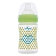 Chicco Well-Being Green Feeding Bottle, 150 ml