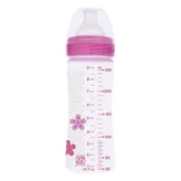 Chicco Well-Being Pink Feeding Bottle, 250 ml, Pack of 1