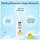Chicco Baby Moments Gentle Body Wash and Shampoo, 200 ml, Pack of 1