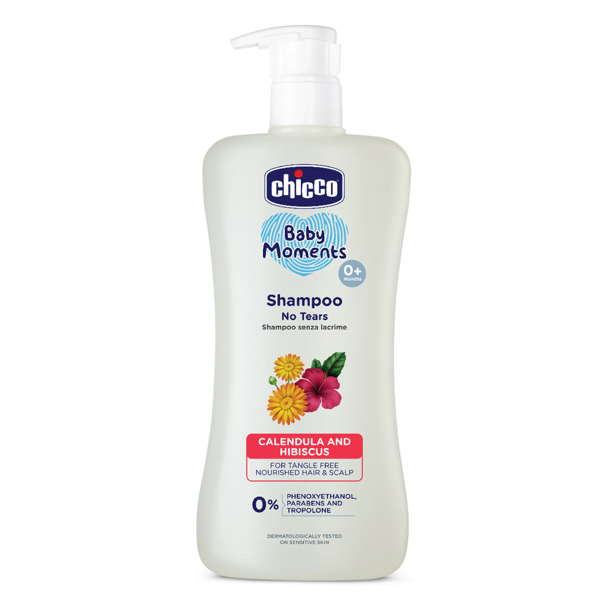 Chicco Baby Moments No Tears Shampoo, 500 ml, Pack of 1 