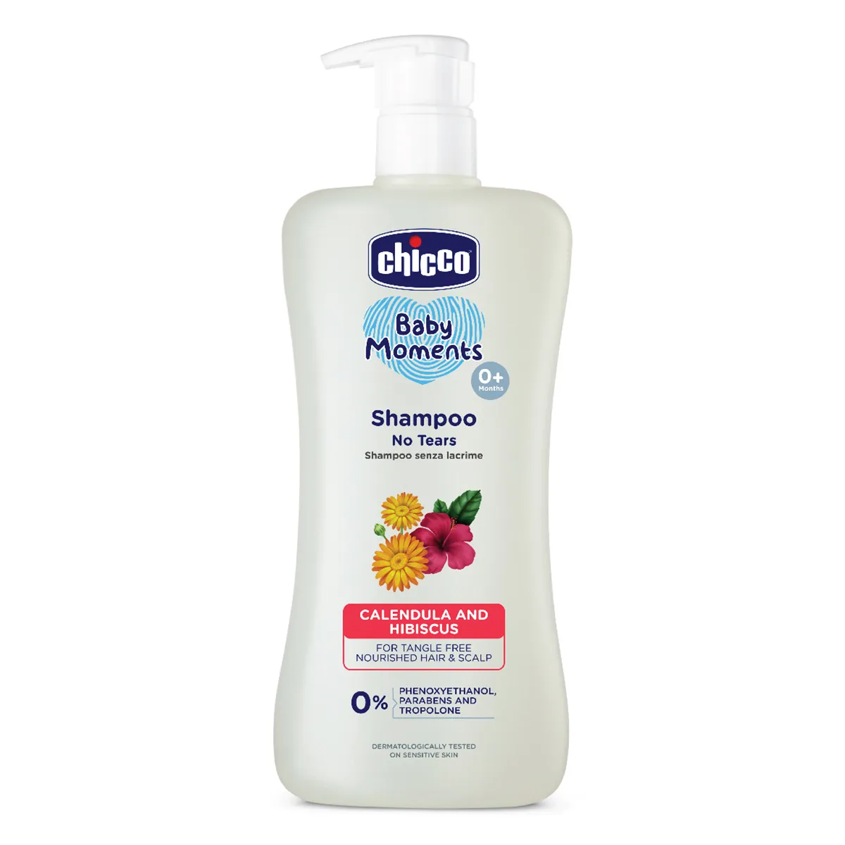 Chicco Baby Moments No Tears Shampoo, 500 ml