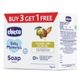 Chicco Baby Moments Soap, 75 gm (Buy 3, Get 1 Free)